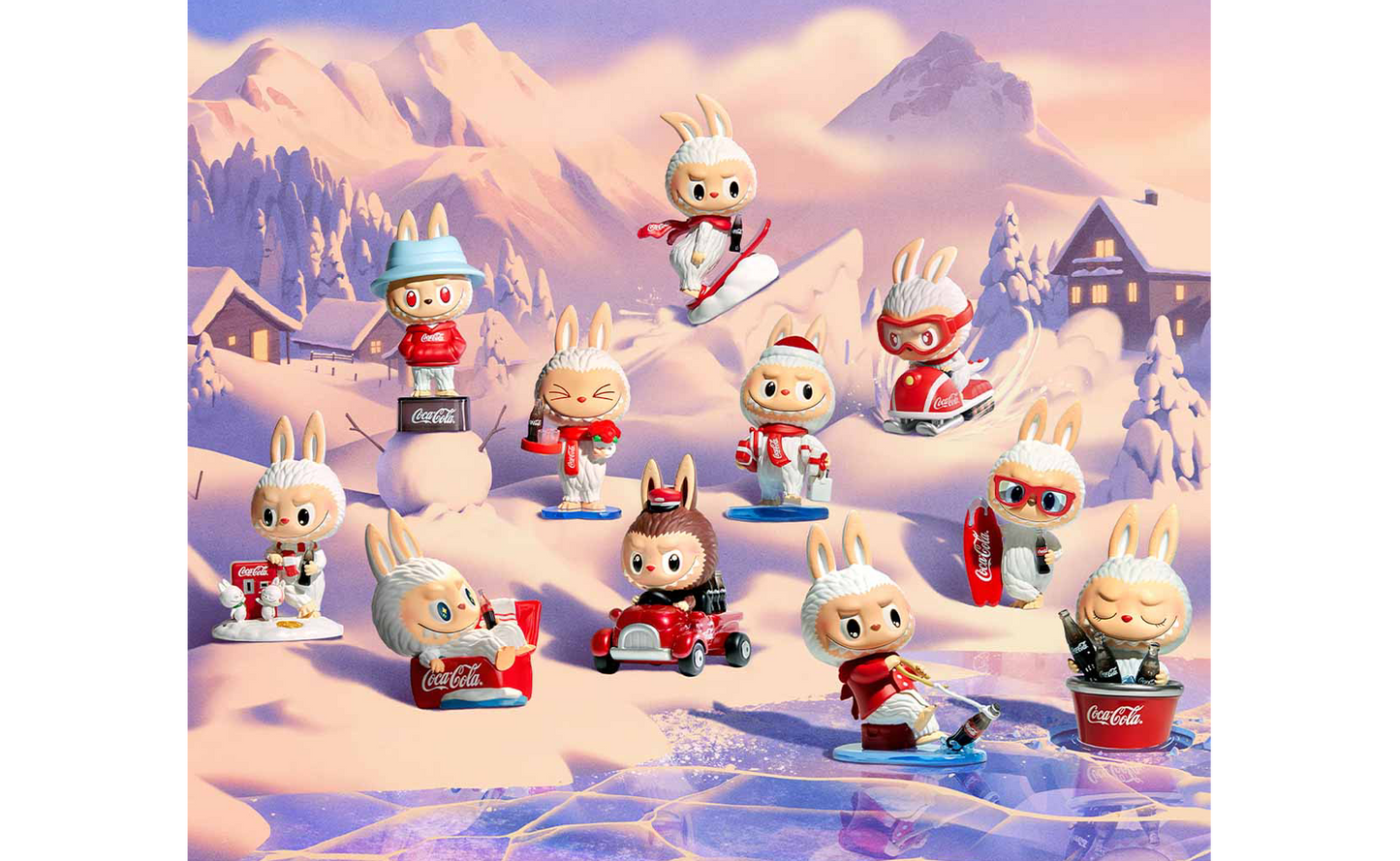 Pop Mart Labubu The Monsters Coca-Cola Series Figure Blind Box