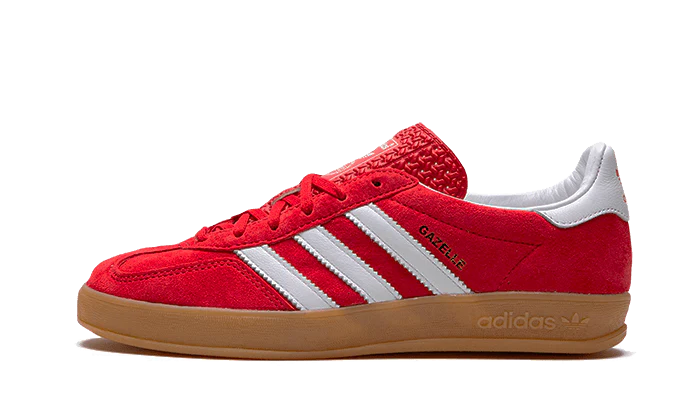 Adidas Gazelle Scarlet Cloud White