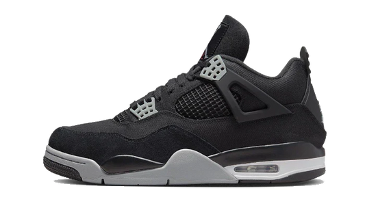 Air Jordan 4 Retro SE Black Canvas