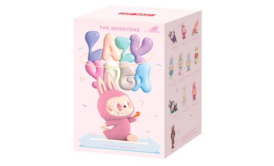 Pop Mart Labubu The Monsters Lazy Yoga Series Figures Blind Box