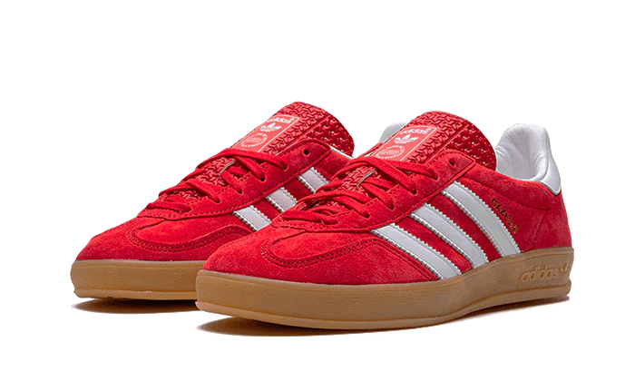 Adidas Gazelle Scarlet Cloud White