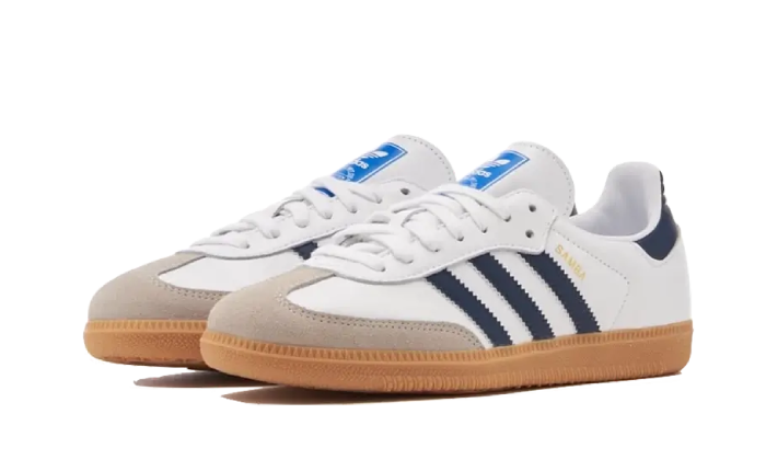 Adidas Samba OG Cloud White Night Indigo Gum