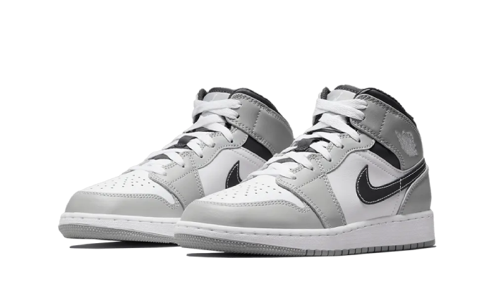 Air Jordan 1 Mid Light Smoke Grey Anthracite