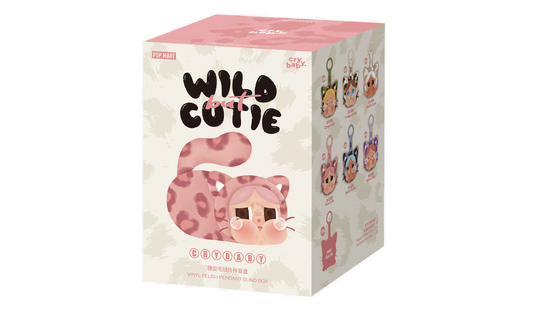 Pop Mart CRYBABY Wild but Cutie Series Vinyl Plush Pendant Blind Box