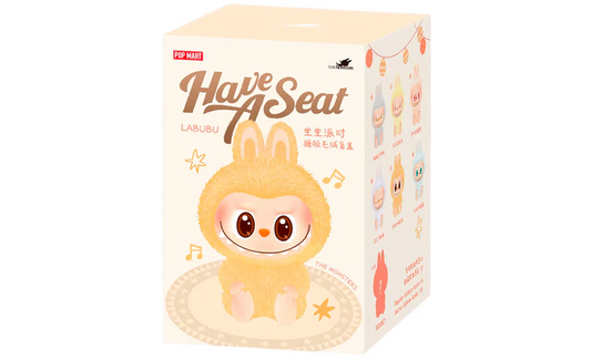 Pop Mart Labubu The Monsters Have a Seat Vinyl Plush Single Blind Box